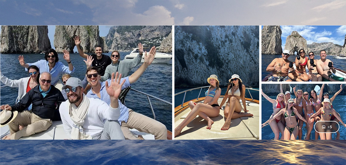 Capri: gita in barca con grotte